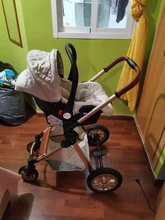 Cochecito de bebé 3 en 1 de paisaje alto, carrito reclinable, plegable, para recién nacido, novedad de 2021