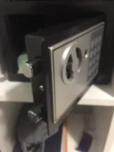 Caja de Seguridad Digital pequeño hogar Mini cajas fuertes acero dinero Banco de Seguridad caja de seguridad efectivo joyas o documento de forma segura con clave