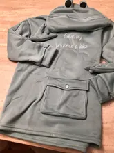 Sudadera con capucha de rana para mujer, ropa de calle Kawaii Harajuku gruesa con letras bordadas, de terciopelo, de gran tamaño, para Navidad