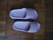 Sandalias antideslizantes gruesas universales de secado rápido, Zapatillas de casa de suela gruesa, calzado de baño, Sandalia de playa de verano