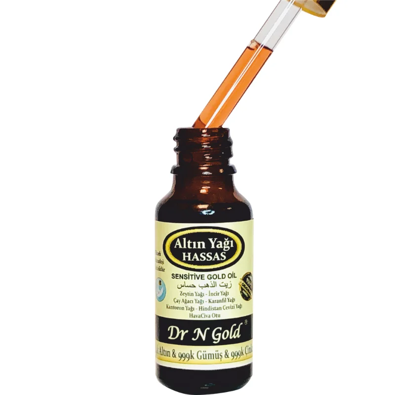 Dr N Gold GoldOil Sensitive золото серебро цинк без причастия масла против грибка