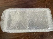 Caja de montaje para termostato doméstico, plástico blanco, grueso, 86mm