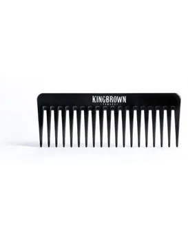 

King Brown Black Texture Comb
