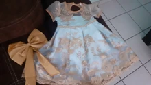 Vestido elegante de Año Nuevo para niñas, ropa de fiesta de princesa, de boda, infantil, cumpleaños