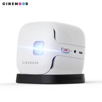 

Cinemood LED Projector 600 lumen 3.5mm Audio Pixels HDMI USB Mini Projector Home Media Player Youtube