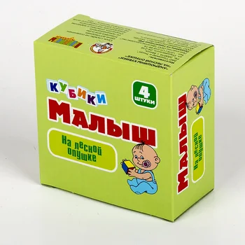 

Cubes baby "on the forest edge" (without glue) 4 PCs.