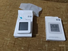 Xiaomi-termómetro Digital Mijia 2, higrómetro inteligente eléctrico inalámbrico con Bluetooth, higrómetro con pantalla LCD Mijia Smart Home