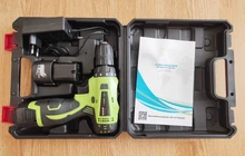 Cordless Drill Power-Tools Electric-Screwdriver Lithium-Battery YIKODA Rechargeable Household