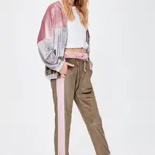 Trendyol бархатные трикотажные спортивные брюки TWOAW20EA0102