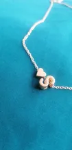 Collar de cadena de 26 estilos para mujer, collar delicado con letra inicial de corazón, joyería con nombre para clavícula