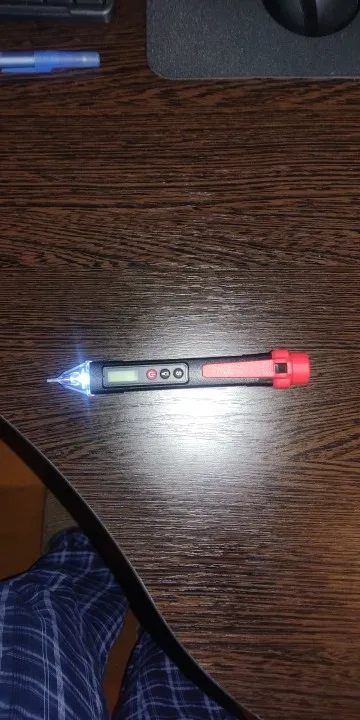 Отзыв о товаре ANENG VC1010 вольтметр цифровой тестер индикатор напряжения тестер напряжения Цифровые датчики напряжения переменногопостоянного тока умная бесконтактная ручка измерительный прибор индикаторная отвёртка вольтметры от пользователя 2***r