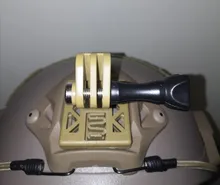 Adapter-Stand Helmet Fixed-Mount Camera Gopro Mobile-Phone Tactic Lightweight Portable