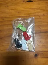 LOFCA colorido Cordón de Nylon bebé mordedor accesorios Clip de chupete DIY para la dentición collar de la joyería Fabricación de colgantes