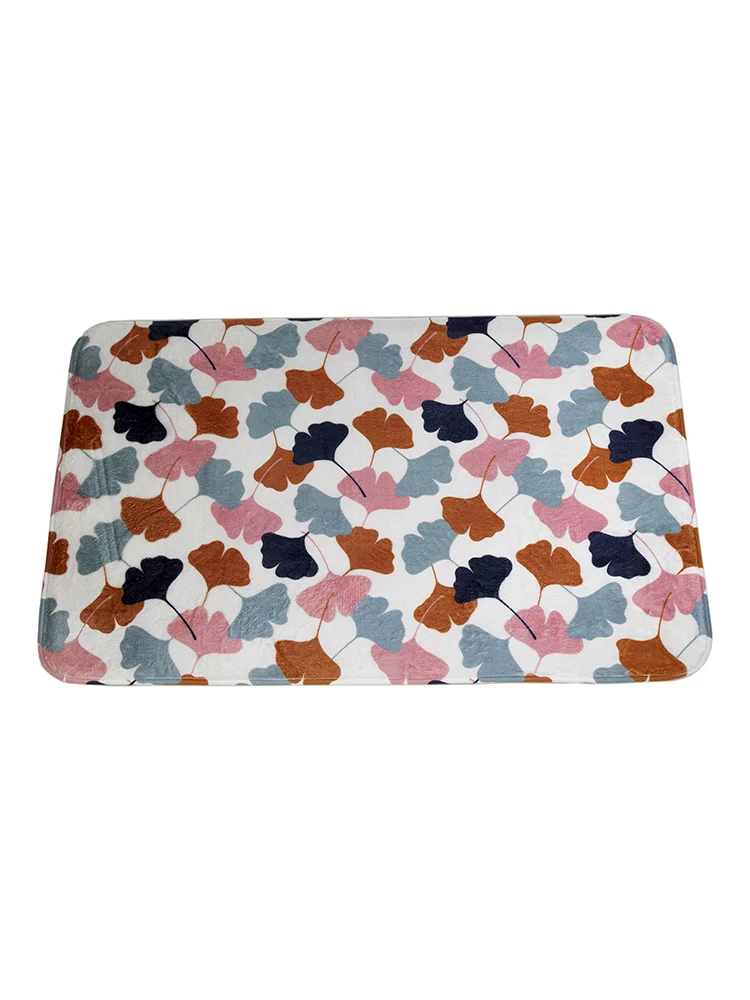 Rug for the bathroom unistor Clover 50x80 cm. With antislip base | Дом и сад