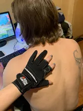 ABU Garcia-guantes de pesca de cuero de alta calidad, cómodos, antideslizantes, para pesca al aire libre, 1 par