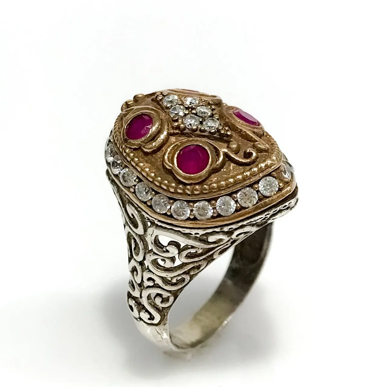

Authentic Special Design Hand Handwork Silver Ring