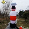 Inflatable Tube Guy Fast Food Restaurant Decoration Chef Balloon Outdoor  Advertising  Air Dancer Sky Tubeman Waving With Blower 3