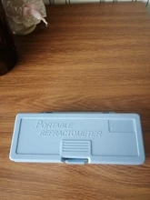 De alcohol refractómetro de azúcar Brix 0-40% de alcohol 0-25% de un alcoholímetro medidor de azúcar refratometro con caja de venta al por menor 40%