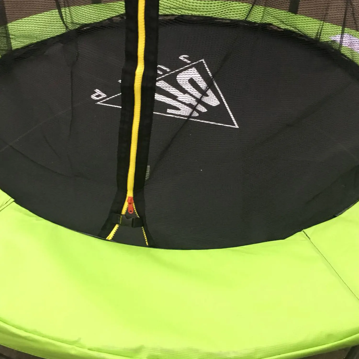 Батут DFC JUMP 6ft складной, с сеткой, цвет apple green