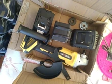 Amoladora inalámbrica de mano, herramienta amoladora angular de 125mm, novedad