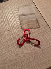 Booms Fishing CC1-ganchos de mosquetón pequeños de acero, accesorios de pesca multiherramienta para acampar al aire libre, 6 uds.