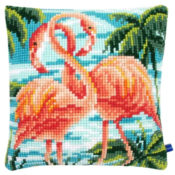

Pn-0155019 pillow vervaco 'фламинго' 40*40 cm