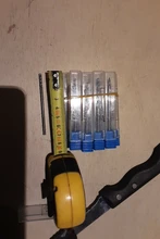 Jrealmer-rebaba rotativa de carburo de tungsteno, 1 Uds., 3x3x75mm de largo