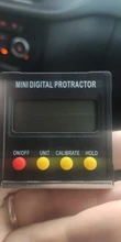 Mini transportador digital de 360 grados, inclinómetro, caja de nivel electrónico, herramientas de medición de base magnética