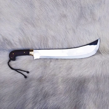 Best Handmade Forged Steel Machete Knife,Scimitar,Sword,Cutlass,Broadsword,Axe, Walnut Handle, 4mm,Handmade Knives,Personalized Gift