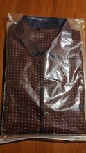 Printed Shirt Business-Dress Men Clothing Slim-Fit Long-Sleeved Social Male Casual Brand