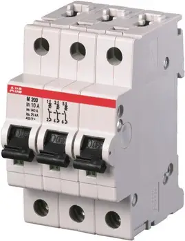 

Three-pole circuit breaker 16A ABB m2002cda283799r0161 (25 ka, K)