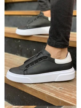

Chekich CH092 GBT Men Shoes Black White 415571405
