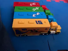 Disney Pixar-juguetes de Cars 3 para niños, modelo de aleación de Metal, Rayo McQueen, escala 1:55, fundido a presión, Jackson Storm Mater, regalo de cumpleaños
