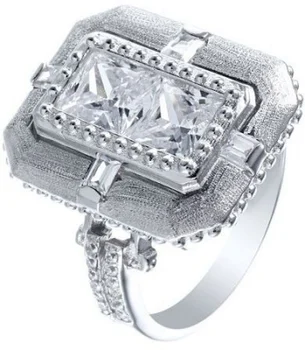 

Jay VI ring with glass and cubic zirconia