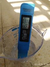 Medidor Digital de agua TDS, medidor de PH 0-9990ppm TDS & EC, filtro de pureza de agua LCD PPM para acuario, 2 uds.