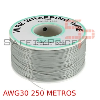 

Coil AWG30 gray 250m wire WRAPPING solder * shipping certificate *