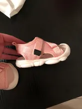 Verano niño Sandalias Zapatos de chica de bebé red monocolor de tela transpirable niños zapatillas de deporte infantil para niños chicas deporte sandalias SYJ035
