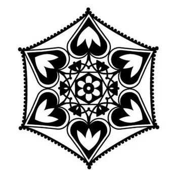 

Stencil-silhouette marabu 15*15 cm (001 leaves in the frame)