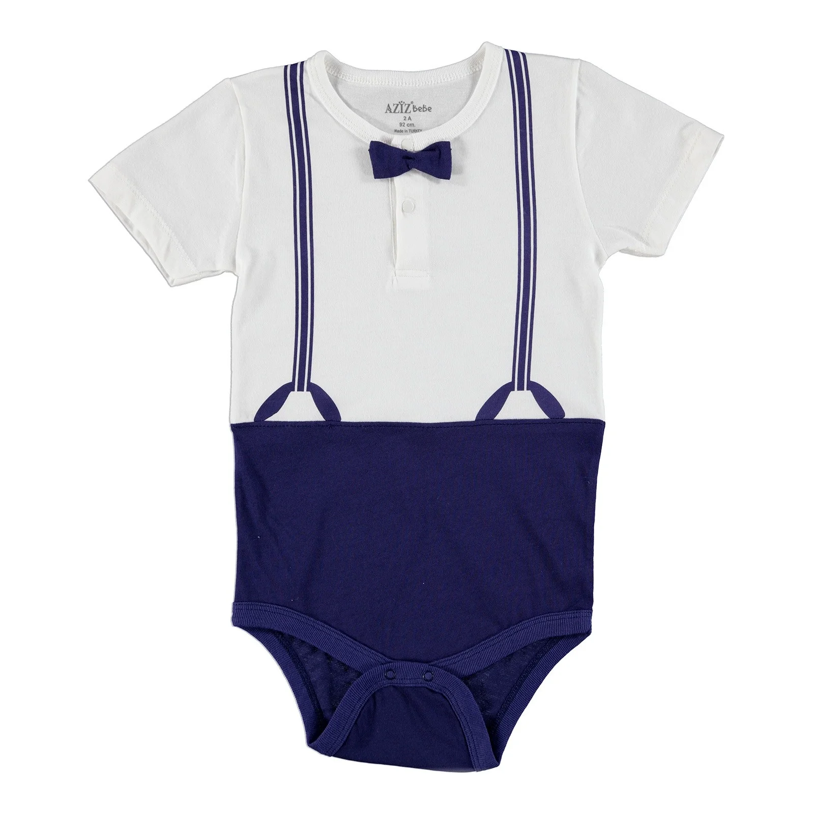 

ebebek Aziz Bebe Baby Boy Summer Short Sleeve Bodysuit