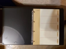 Organizador de tarjetas de negocios de gran capacidad, A4, tarjetas de negocios, 500