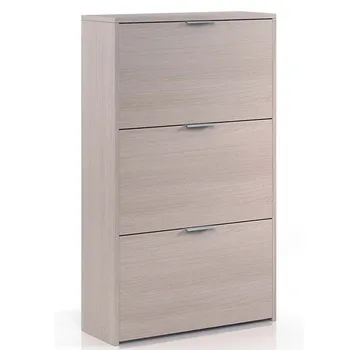

Shoe Rack 3 doors, measures: 113x60x22 cm Bottom, Oak color