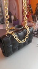 Bolso cruzado con solapa para mujer, bolsas de cuero de calidad con cadena gruesa, bolsas de mensajero de hombro femenino, 2020