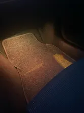 Lámpara de ambiente para Interior de coche, luces decorativas automotrices con Control remoto/por voz, 24/36/48 LED, luz de pie