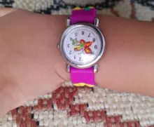 Reloj de dibujos animados para niños, niña, estudiante, impermeable, de silicona, relojes de mariposa, reloj de cuarzo para niños, reloj de pulsera analógico, regalo