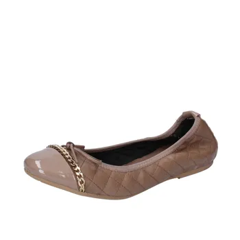 

CROWN ballet flats woman beige
