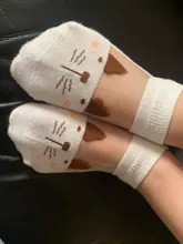 5 pares = 10 unids/lote 2019 nuevo punto NIÑOS Calcetines 0 ~ 6 años delgada de verano cómodo transpirable de algodón de bebé de moda calcetines de las niñas