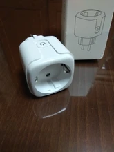 Enchufe inalámbrico inteligente con WiFi, adaptador para Reino Unido, UE, EE. UU., Control remoto por voz, alimentación, Monitor de energía, enchufe temporizador para Alexa y Google Home