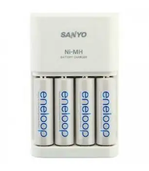 

SANYO ENELOOP quick gorger + 4 R6/2000mA rechargeable batteries