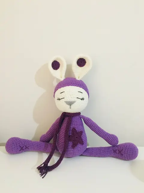 Crochet Toy Rabbit Amigurumi Toy Rabbit Handmade Stuffed Toy Rabbit Nursery decor Handmade Toy