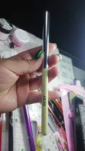 AKiHi 11mm de pigmento de propileno pinceles de pintura y dibujo decoración de uñas 3D flor pluma herramientas con tapa
